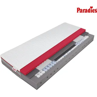 Paradies Federkernmatratze PARADIES Perfekta TFK, 90x200, 140x200 cm & weitere Größen", weiß, B:100cm H:22cm L:200cm, Bezug: 100% Polyester. Steppfüllung: 100% Polyester, Matratzen, Matratze mit 1.000 Federn für maximale Punktelastizität und Komfort