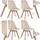 4 St. Samt creme/beige