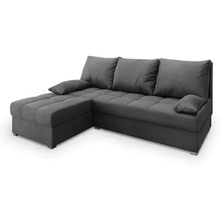 masseno Ecksofa mit Schlaffunktion Rita & Grau, ¦ Maße cm, Wohnzimmer, Sofas Couches, Wohnlandschaften, Ecksofas
