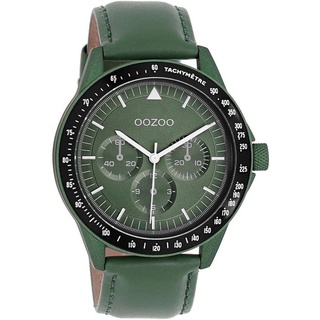 OOZOO Quarzuhr C11111, Armbanduhr, Herrenuhr grün