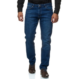 JEEL Regular-fit-Jeans 305 Straight Cut Herren Jeans 5-Pocket Design blau 28