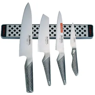 Global G-251138/M30 Messerset 5-tlg. Schwarz