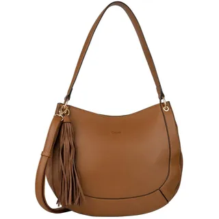 Gabor bags Aki Hobo Bag Schultertasche Mittelgroß Cognac Braun