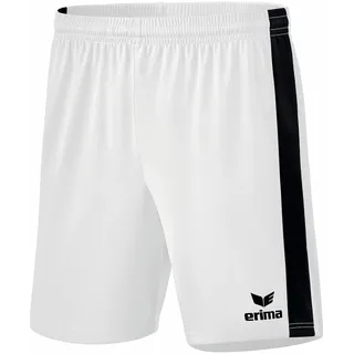 Erima Retro Star Freizeit-Shorts Schwarz/Weiß XL