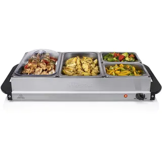 Tristar BP-6285 BP-6285 Buffet Servierer Edelstahl
