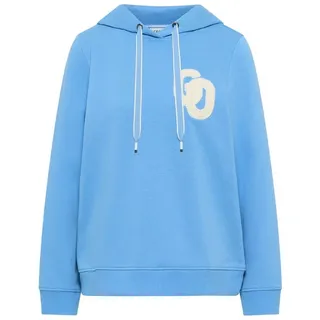 Cecil Hoodie mit Stickerei Blau L
