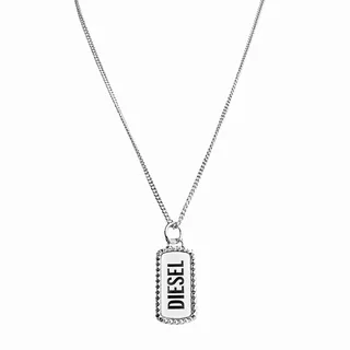 Diesel Halskette DX1455040 Herren Edelstahl Kette mit Anhänger NEU OVP