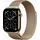 GPS + Cellular 42mm Gold Titanium Milanaise Loop gold S/M