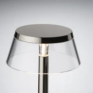 Tischleuchte FLOS, Bon jour unplugged, dimmbar, Schwarz, für Flurbereich, Kunststoff, Design - 27
