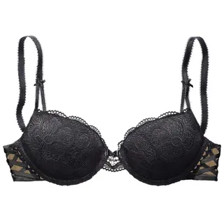 LASCANA Push-up-BH Damen schwarz Gr.70C