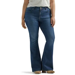 Lee Jeans mit mittelhohem Bund und ausgestelltem Bein für Damen, 40 - 40