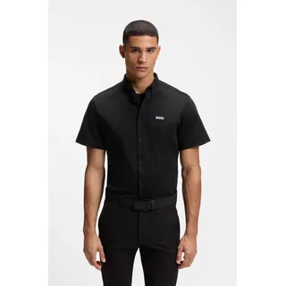 Boss Kurzarmhemd Schwarz L