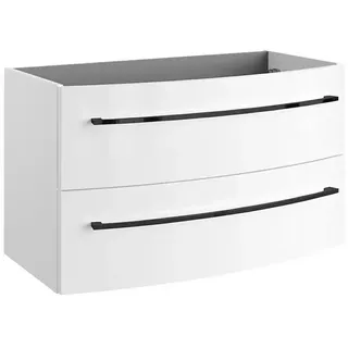 Camargue Swing K Waschbeckenunterschrank  (89 x 46 x 52 cm, Weiß)