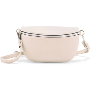 TOM TAILOR DENIM Damen Rosie Gürteltasche, beige, Gr. ONESIZE