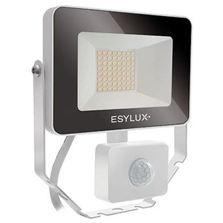ESYLUX EL10810800 LED-Strahler mit Bewegungsmelder 3000 K, 10 W, Tiefe 58mm