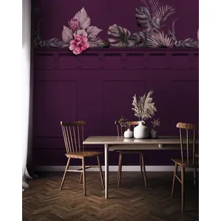 KOMAR Vliestapete Bold Baroness 200 cm x 250 cm Lila