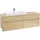 Waschbeckenunterschrank C02600VJ 160 x 55 cm Nordic Oak