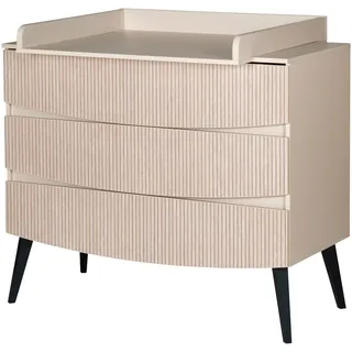 Schardt Wickelkommode Smile Beige/Schwarz