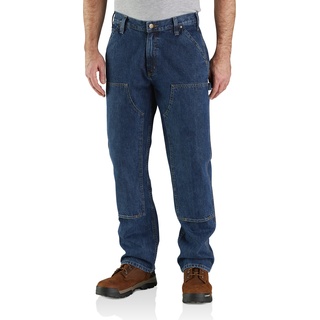Carhartt, Arbeitshose, Double-Front Logger Jeans (W42/L32)