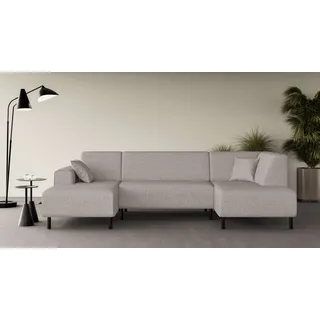 OTTO home Eckcouch Polyester 3-Sitzer Grau