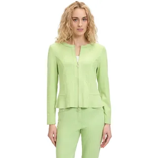 Betty Barclay Blazer, mit Zweiwege-Reißverschluss, Hellgruen, 48