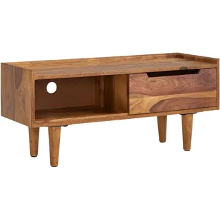 Wohnling Mid.you Lowboard 95x44x34 cm Braun Holz