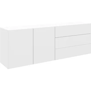 borchardt Möbel Sideboard Sophia 152 x 53 x 35 cm Weiß