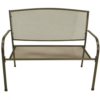 FRG Gartenbank 110 x 88 x 110 cm Dunkelgrau