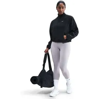 NIKE Damen Schlupfjacke W NK ONE TF HZ TOP POLAR SP WT, Größe L in Schwarz Schwarz