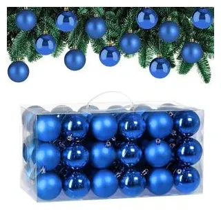 DEUBA Deuba® Weihnachtskugeln 102110, blau
