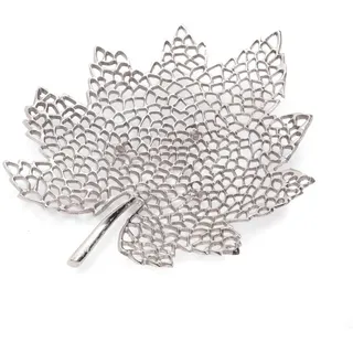 DESIGN DELIGHTS Design, Delights Deko-Schale, Silber, Metall, 36 cm, Dekoration, Dekoartikel, Dekoschalen