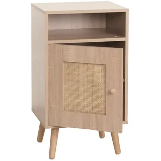 Mendler Nachtschrank HWC-M39 71 x 40 x 41 cm Braun