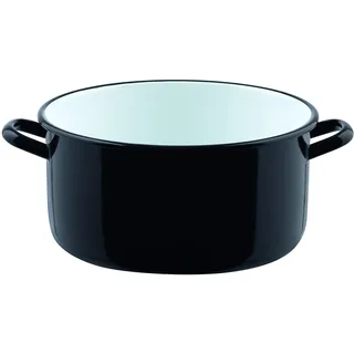 RIESS Kasserolle 24 cm schwarz