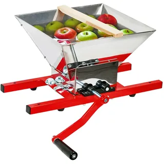 Home It® Fruchtmühle für manuelle Saftpresse | 7-Liter Behälter, manuelle Entsafter Vorbereitung für Äpfel & Birnen | Obstschneider für Cider & Fruchtsaft