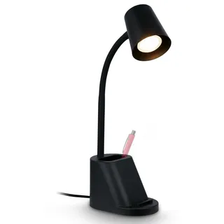 Briloner PAHU Tischlampe Schwarz