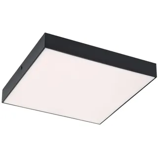 Rabalux Tartu 24W quadratisch Aluminium schwarz/weiß