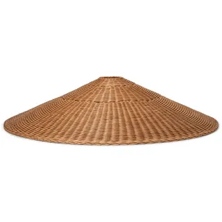 Ferm Living - Dou Rattan Lampenschirm, Ø 90 cm, natur