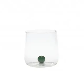 Borosilikatglas Bilia Tumbler Zafferano 6er-Set in Grün