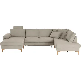 Candy Wohnlandschaft Polyester 2-Sitzer Gelb
