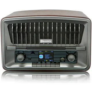 Roadstar HRA-270 CD+ BT (DAB, DAB+, FM, Bluetooth), Radio, Braun, Grün