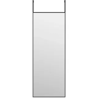 vidaXL Türspiegel 30 x 80 cm Schwarz