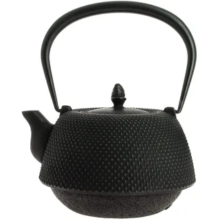 Iwachu Nanbu Tekki Teekanne Nambu Arare Schwarz 1000 ml - Gusseisen von Japan