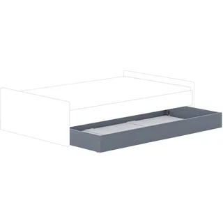 Paidi Ausziehbett Little Flo 90 x 190 cm Dekor Mattblau