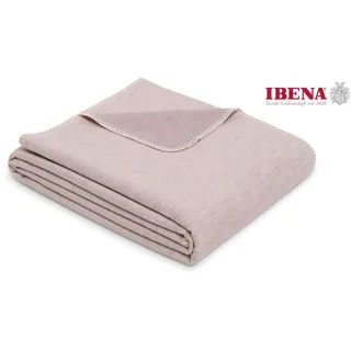 IBENA Lausanne Kuscheldecke 140 x 200 cm Lila