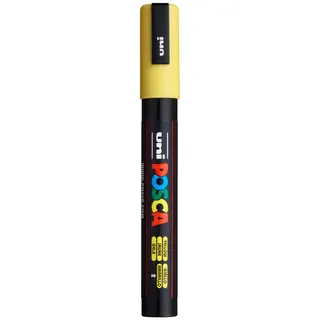 Uni-Ball Acrylmarker PC-5M 1 St. gelb