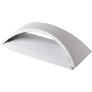 KANLUX Außenwandleuchte Aluminium 23cm x 9cm 8W 140lm IP54 weiß