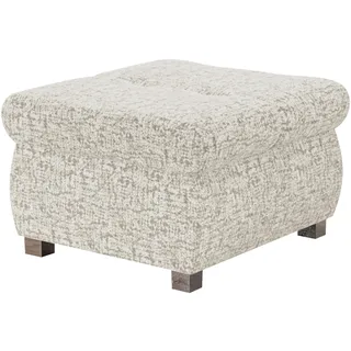 Mirjan24 Polsterhocker Orkan Klein 60 x 39 x 60 cm Beige