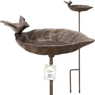 wildlife home Vogeltränke stehend auf Stab 0 x 0 cm Braun