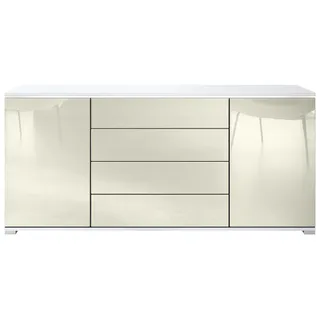 SIDEBOARD Faro Creme Hochglanz