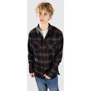 Volcom Netastone Flannel Hemd dark earth Gr. S